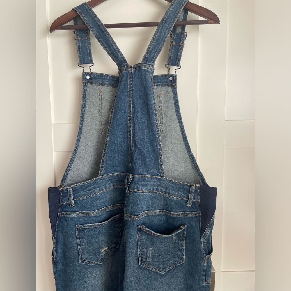 Women’s size large blue overalls - Picture 2 of 3